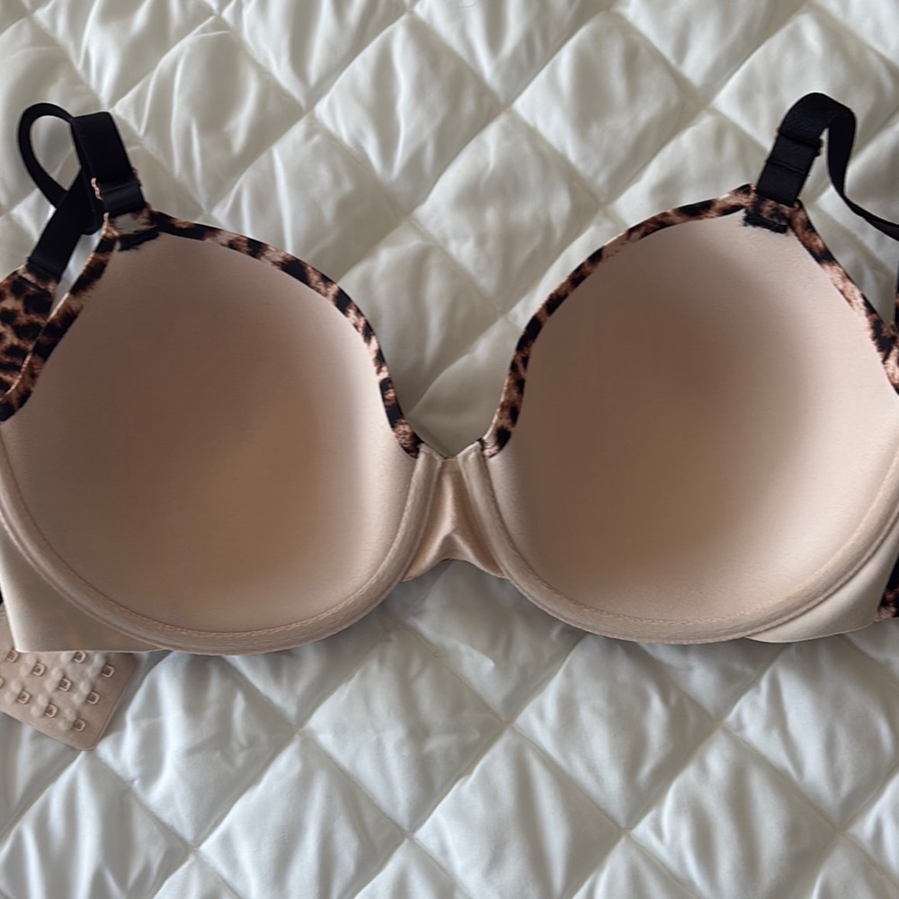 Soma Intimates Vanishing 360 Perfect Coverage Bra Leopard Print, 40C - Picture 4 of 4